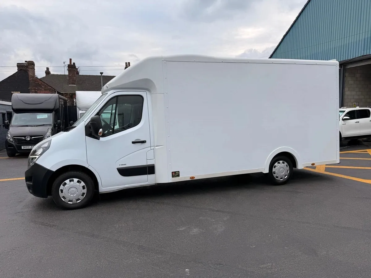 2021 Vauxhall Movano Luton Low Loader Van - Image 1