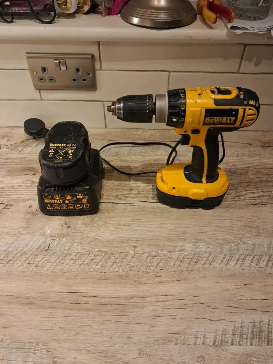 DEWALT 18V Cordless Drill - Image 1