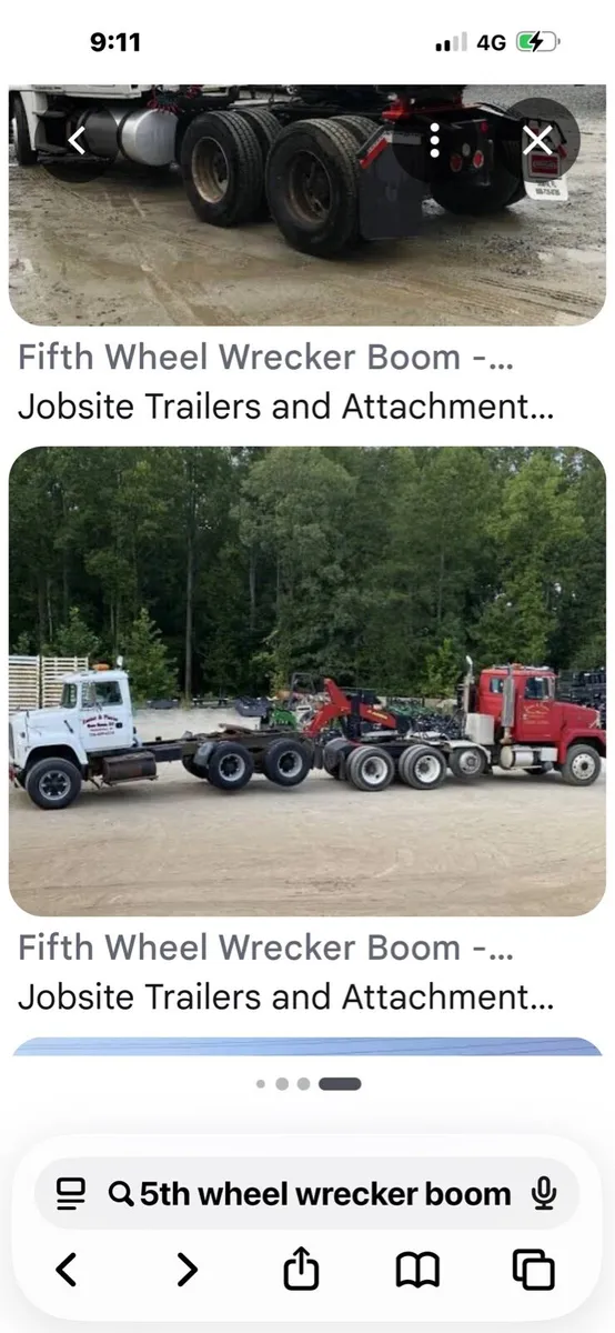 Recovery 5th wheel attachment  €2,500 - Image 1