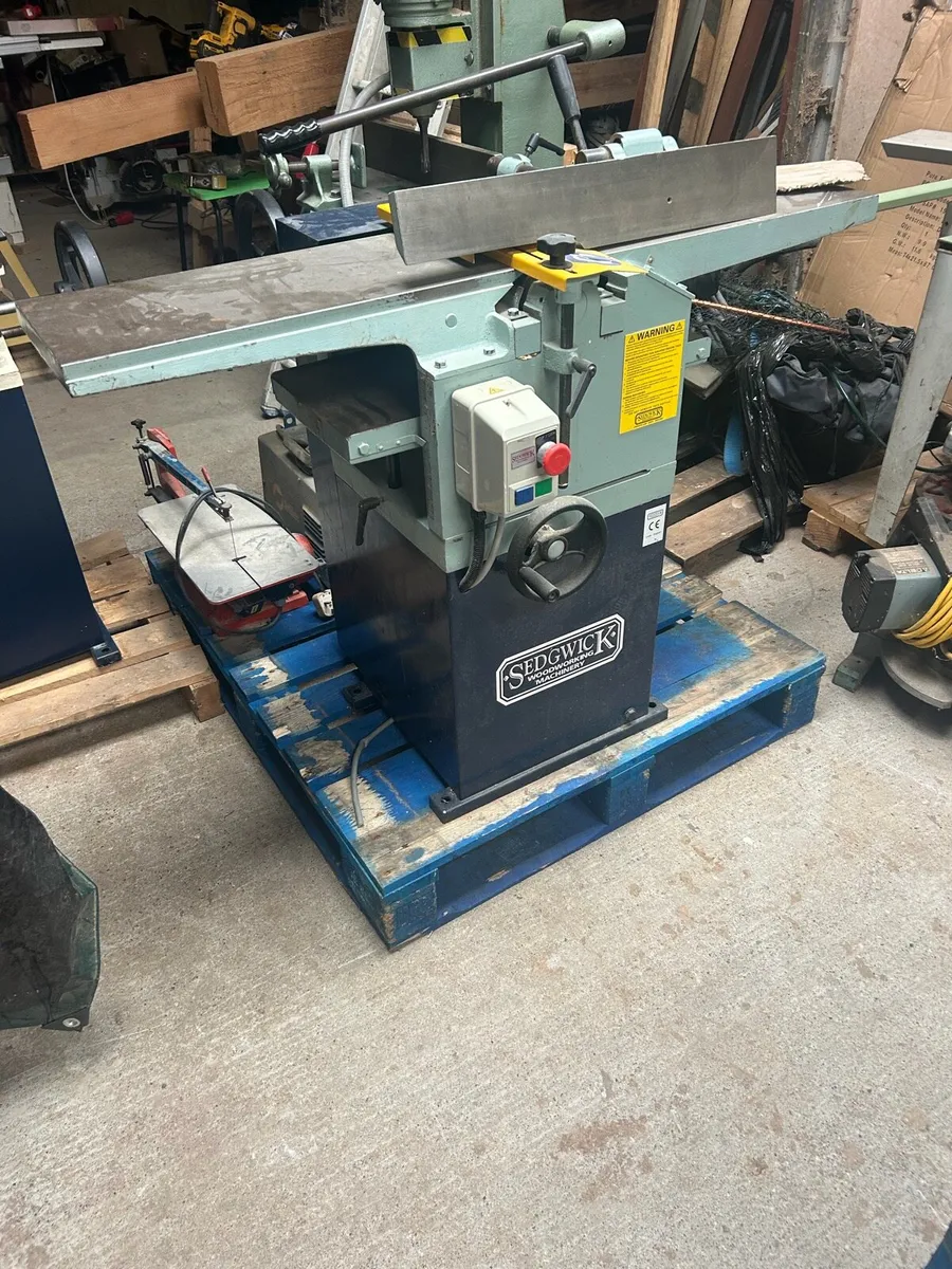 Sedgwick 10” planer thicknesser - Image 1