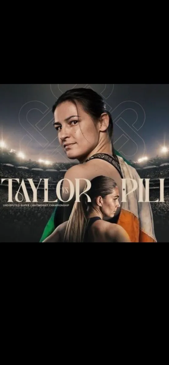 2 Katie Taylor tickets (Premium level) - Image 1