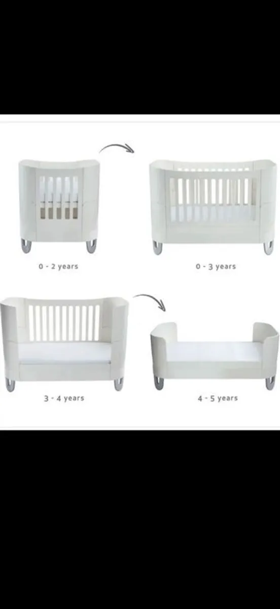 Gaia Baby Serena Cot - Bed - Image 2