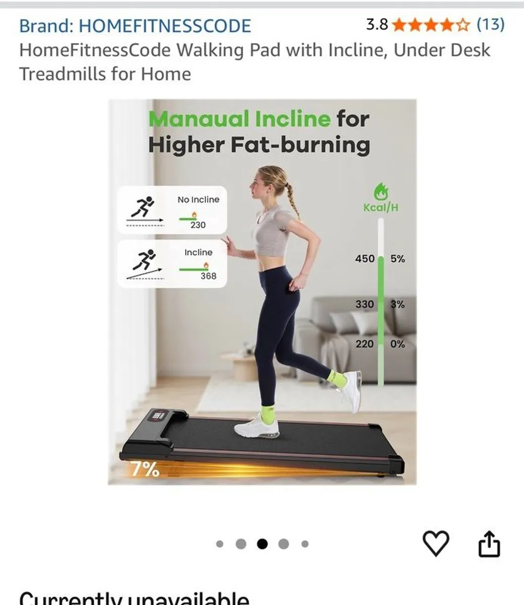 Home walking pad with incline - Image 3