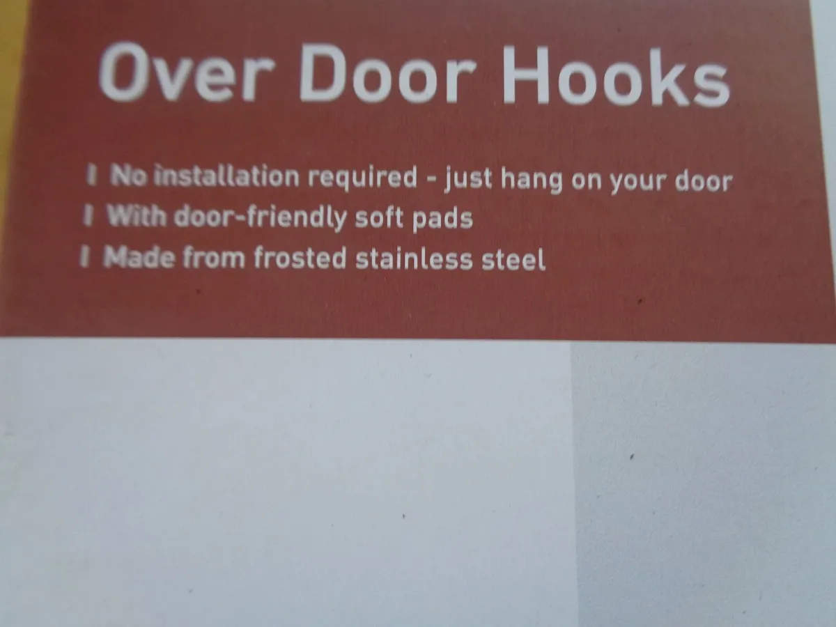 Over The Door Hooks for Sale - Image 2