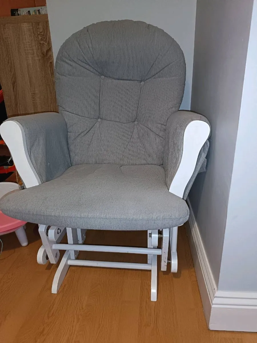 Babylo Rocking Chair and footstool - Image 1