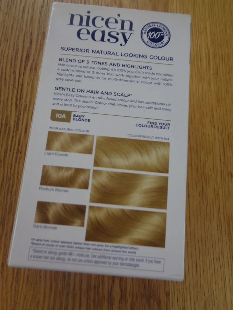 Clairol Nice'nEasy Hair Dye No. 10A for Sale - Image 3