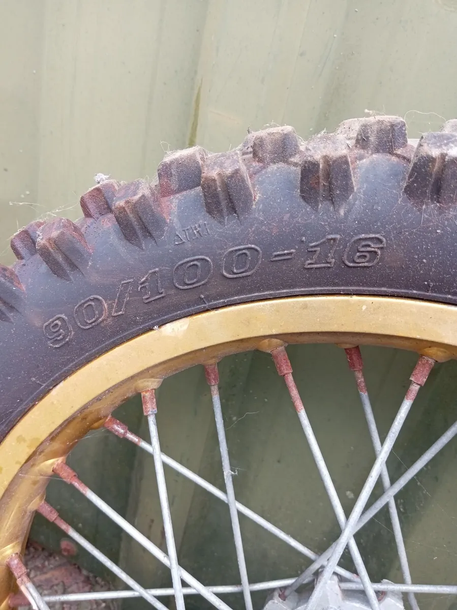 Dirt bike wheels - Image 2