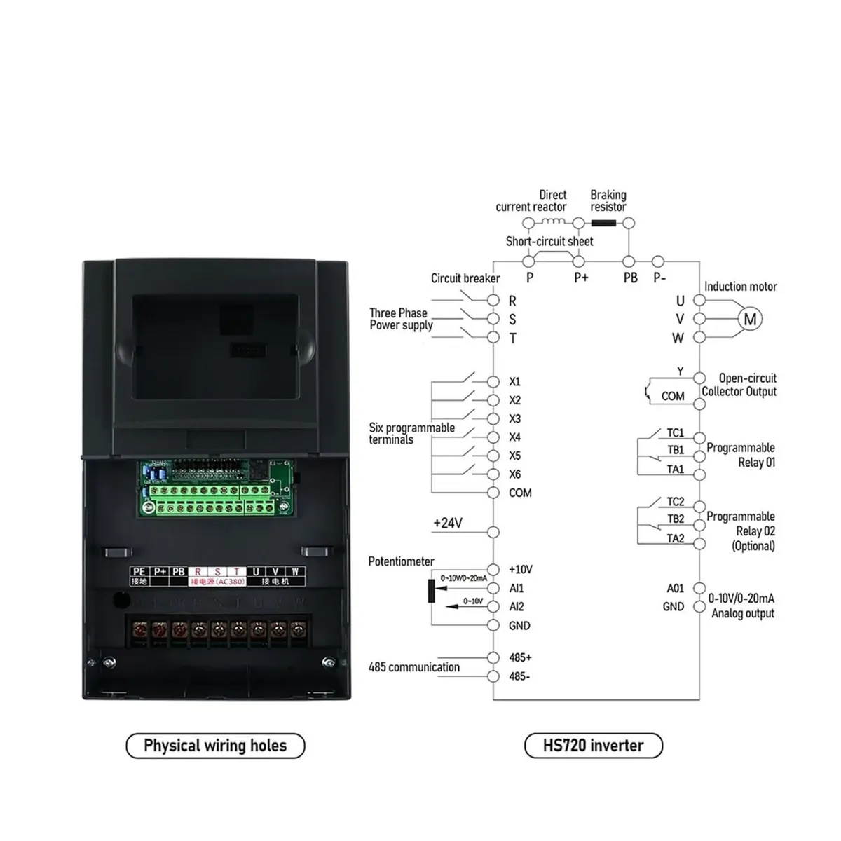 11KW VFD Inverter 1PH 220V to 3PH 380V - Image 3