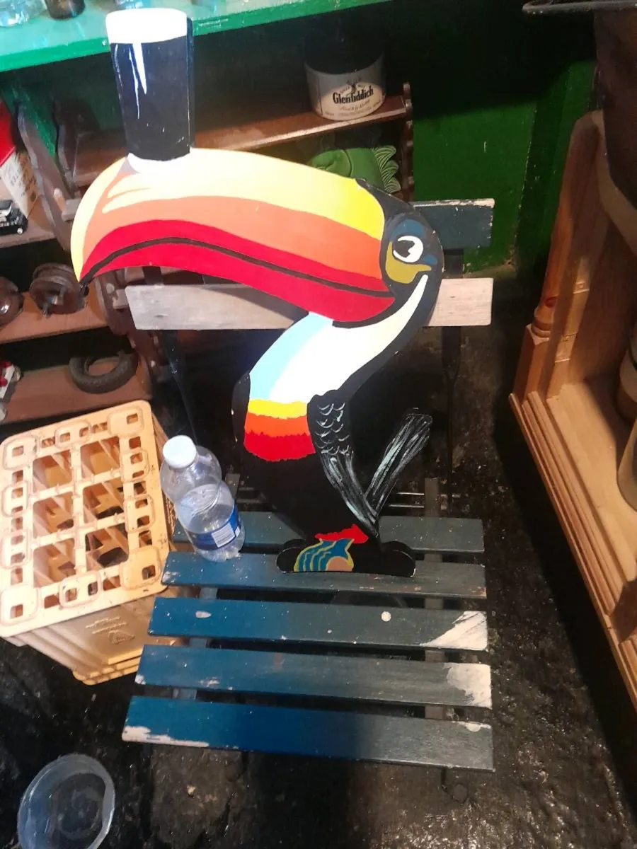 Handmade wooden  toucan - Image 2