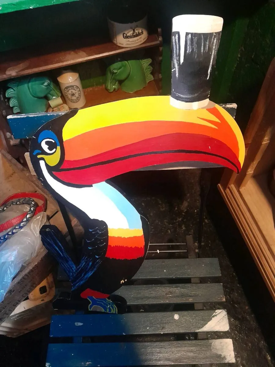 Handmade wooden  toucan - Image 3