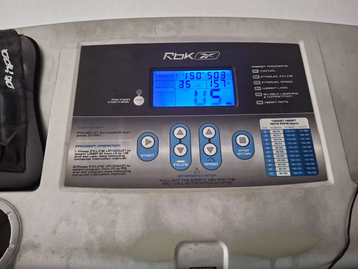 Reebok treadmill - Image 2