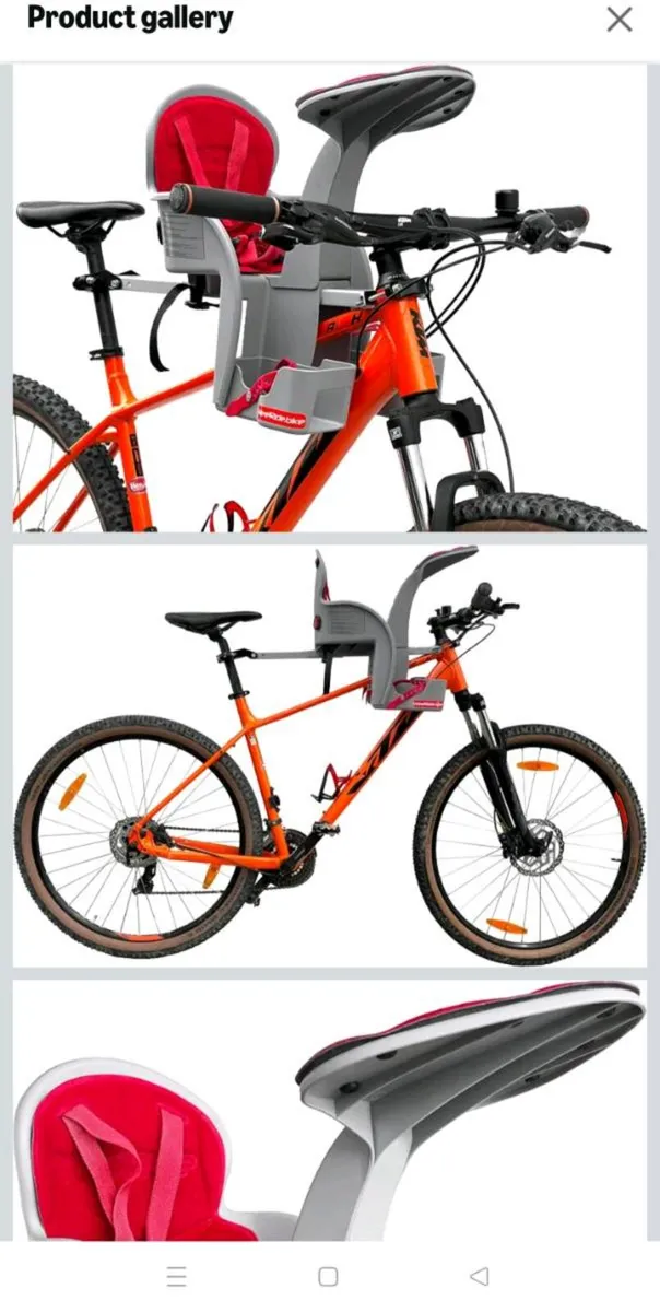 Bike child seat - Image 2