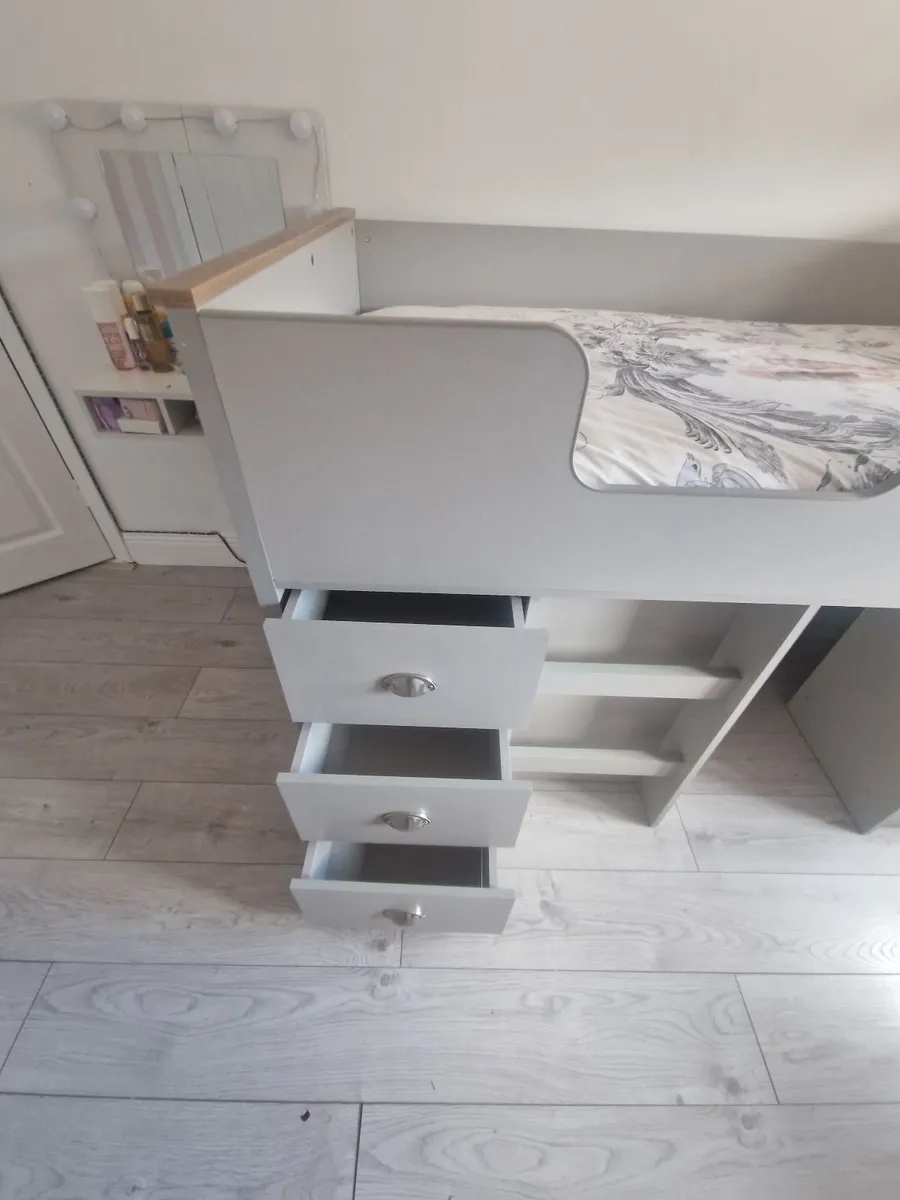 ATLANTA MIDSLEEPER BED WITH STORAGE - Image 2