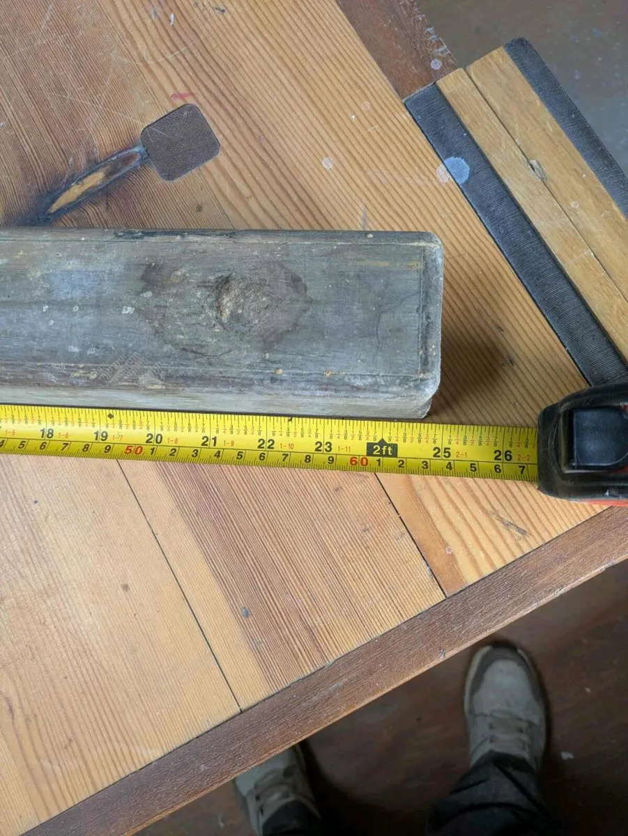 Large Old Hand Plane - Image 2