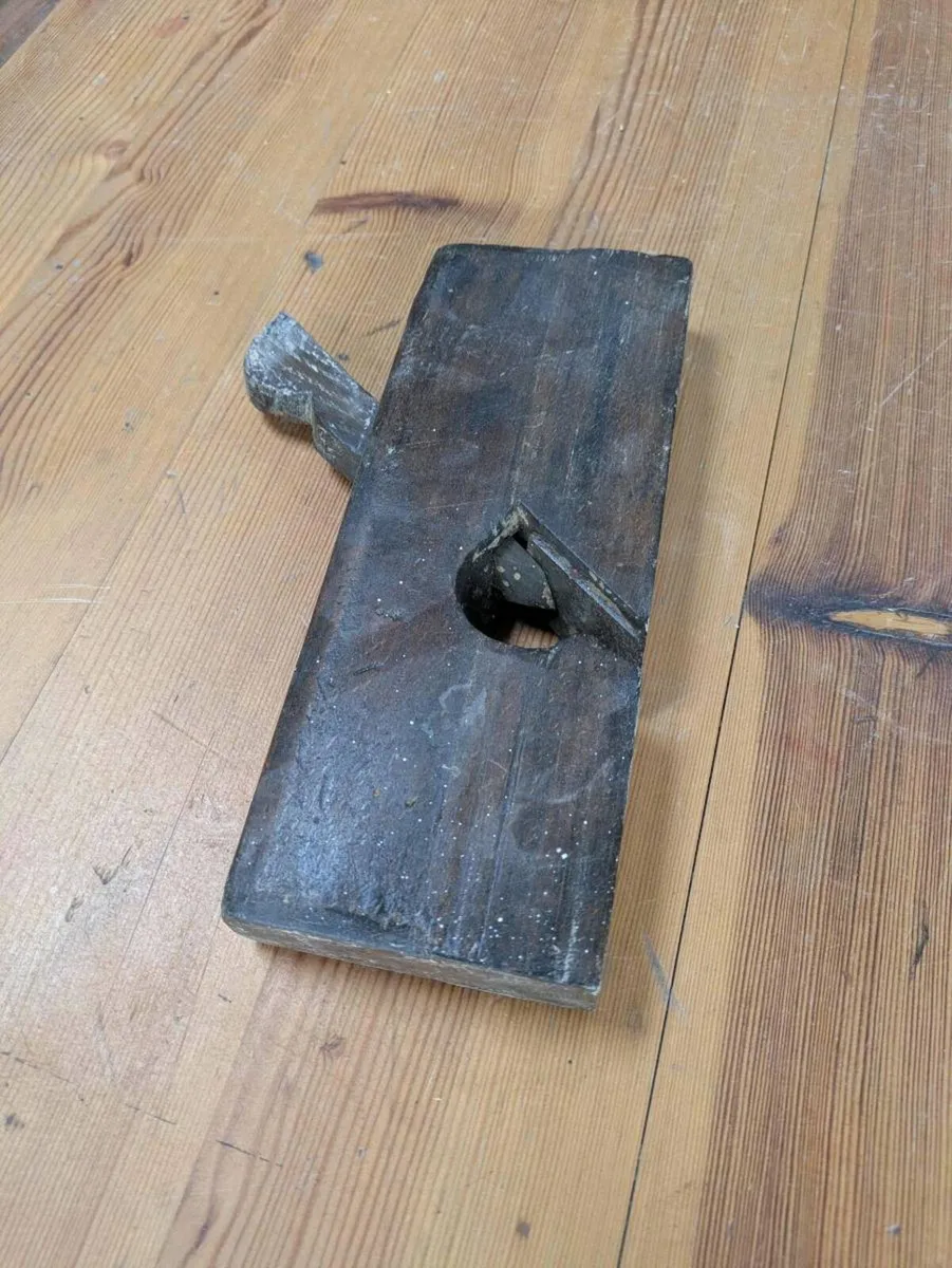 Old Wooden Hand Plane - Image 3