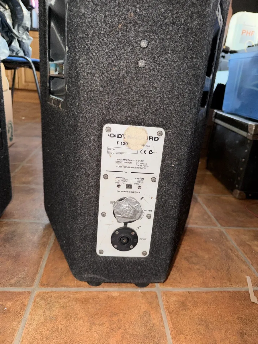 Dynacord F120 & F5 Professional Speakers - Image 3