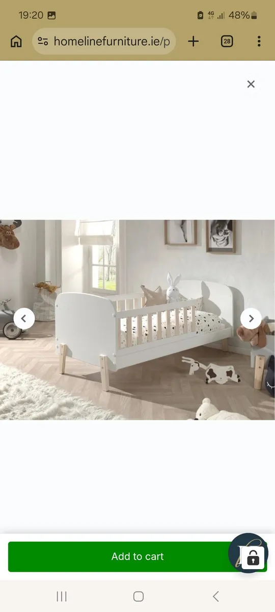 Toddler bed + mattress - Image 1