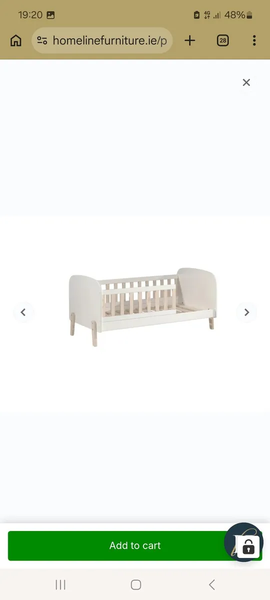 Toddler bed + mattress - Image 2