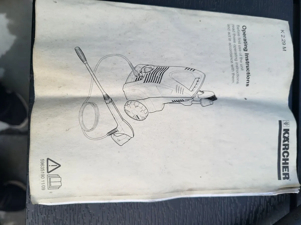 Karacher pressure washer K2.29 - Image 2