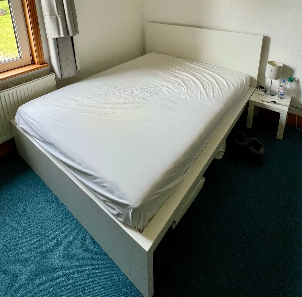 Ikea double bed-like new - Image 1