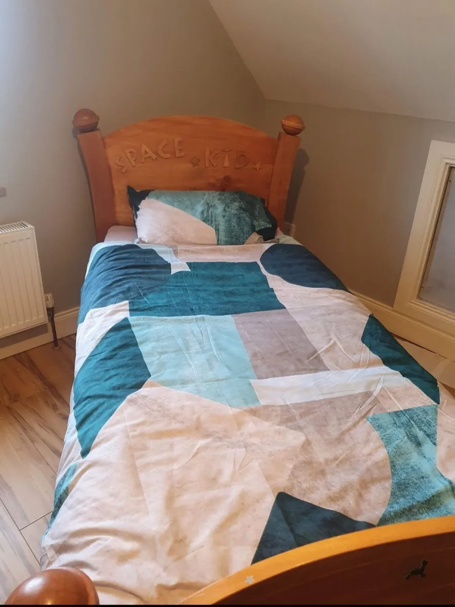 Childrens Single Bed Space Theme - Image 1