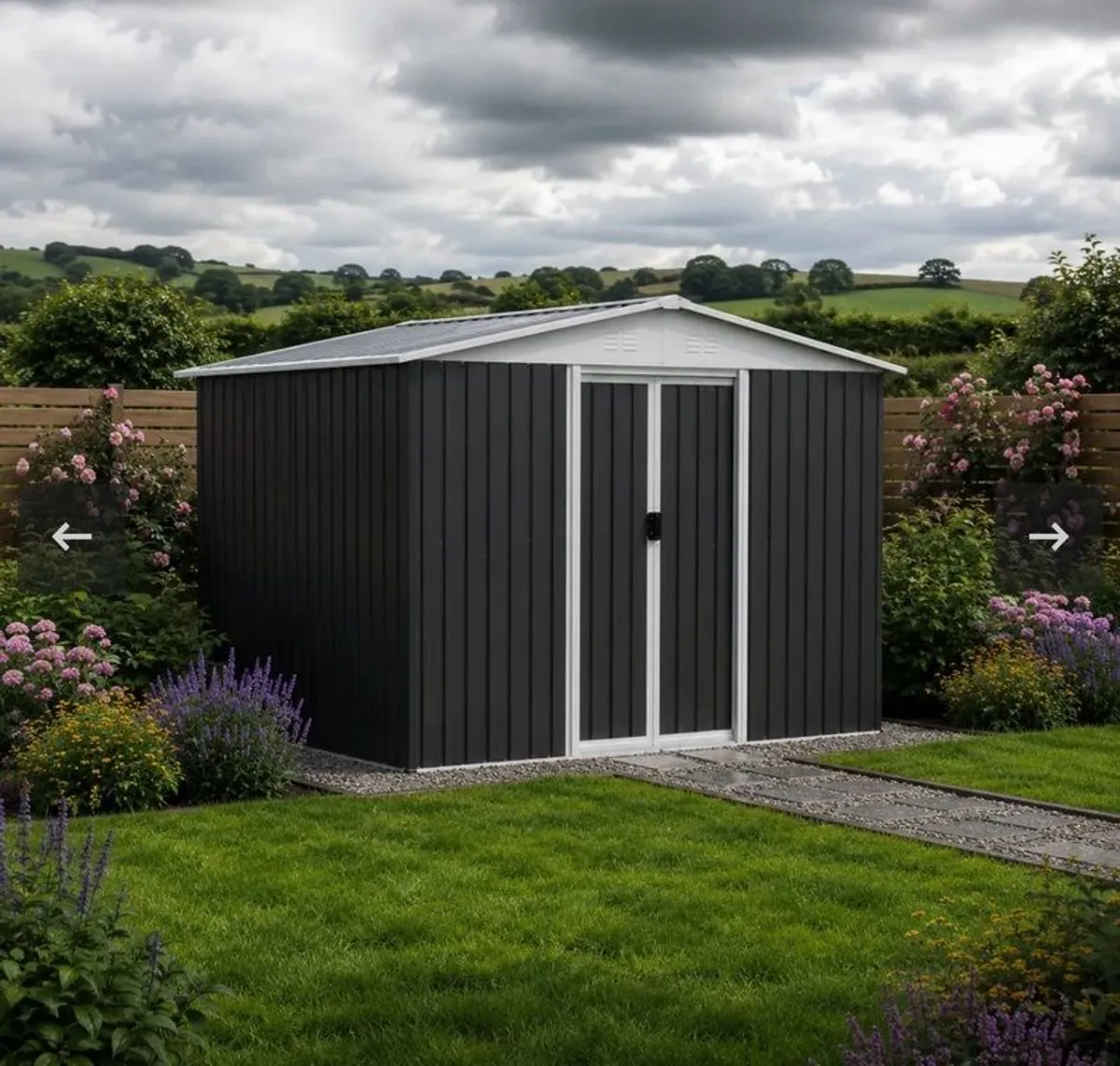 Steel Shed 12x10FT - Image 4