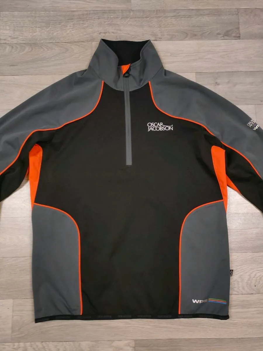 Oscar Jacobson WPS Golf Jacket Top Mens Small - Image 2