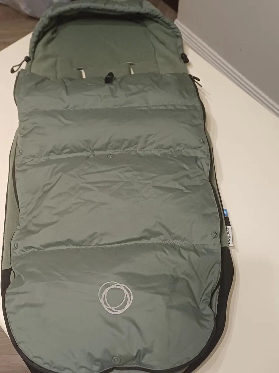 Bugaboo Footmuff – Pine Green – €85 - Image 1