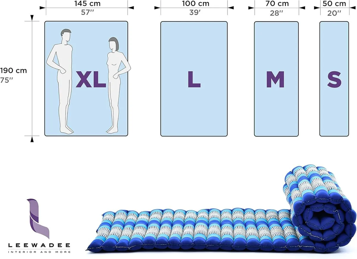 Wide Rollable Thai Mat Kapok Floor for Sleeping - Image 3