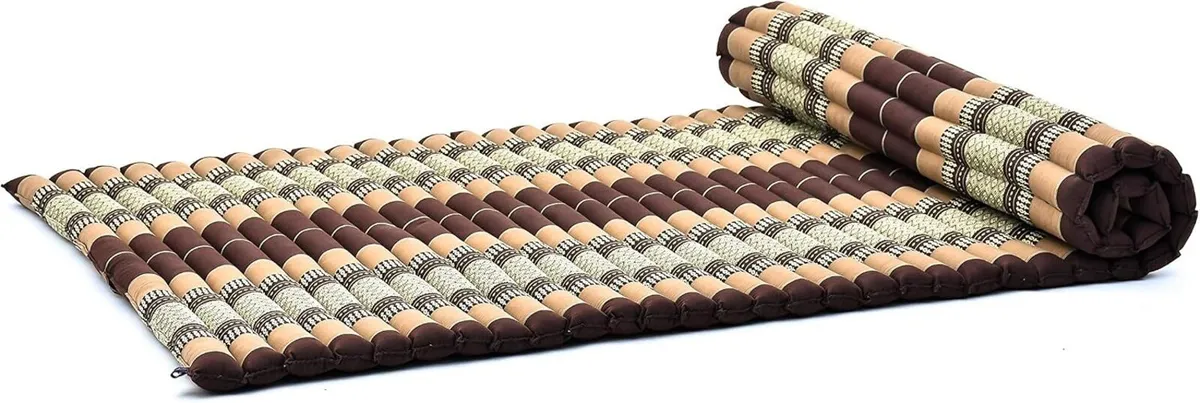 Wide Rollable Thai Mat Kapok Floor for Sleeping - Image 4