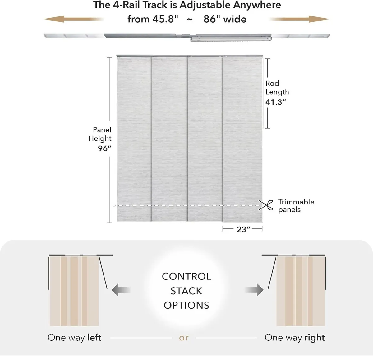 Room Dividers Screen 116CM-218CM - Image 2