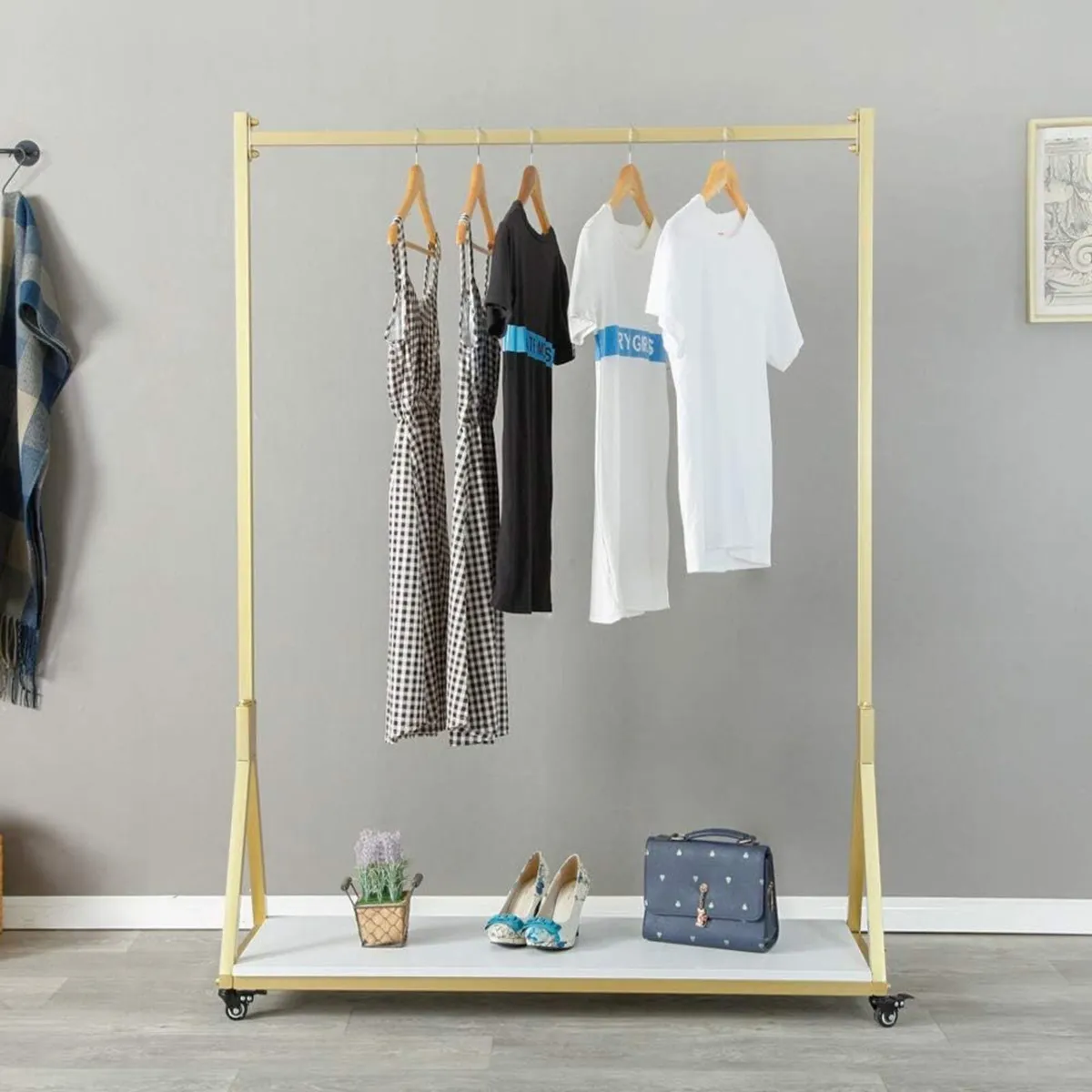 Modern Simple Heavy Duty Metal Rolling Garment - Image 1