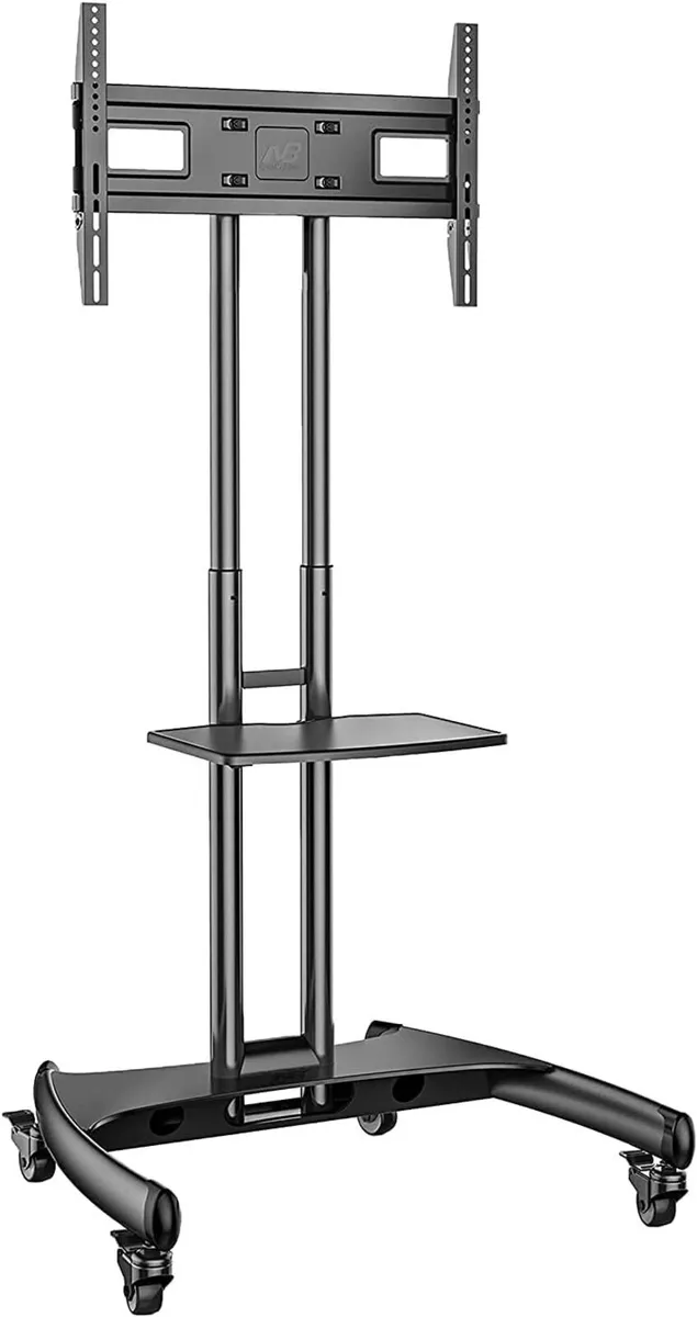 TV Cart Stand with Caster Swivel Foot - Image 1