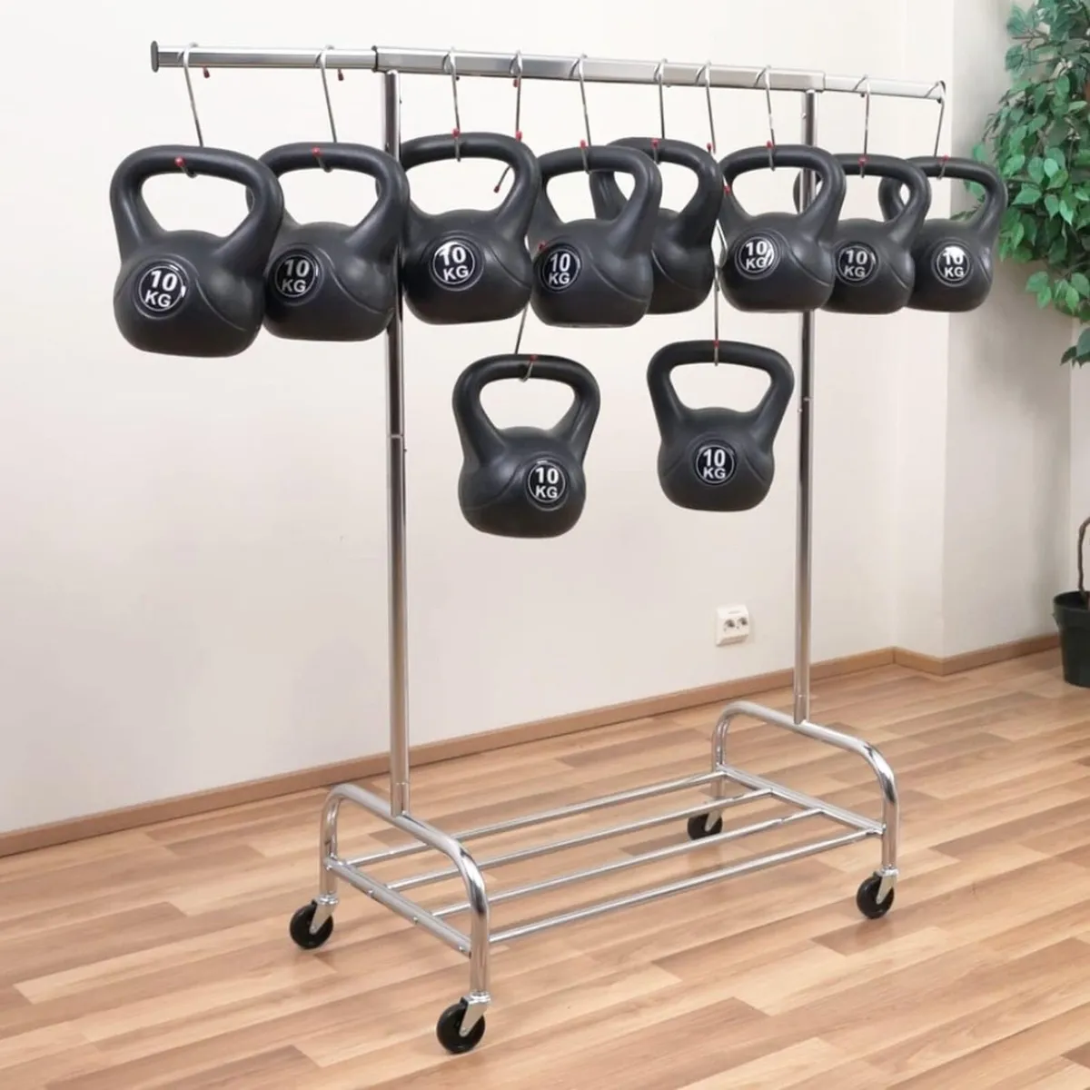 Extendable Heavy-Duty Clothes Rail Coat - Image 2