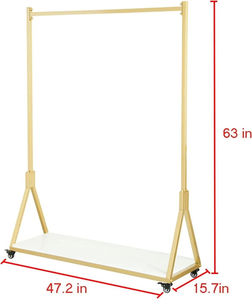 Modern Simple Heavy Duty Metal and Wood Rolling - Image 2