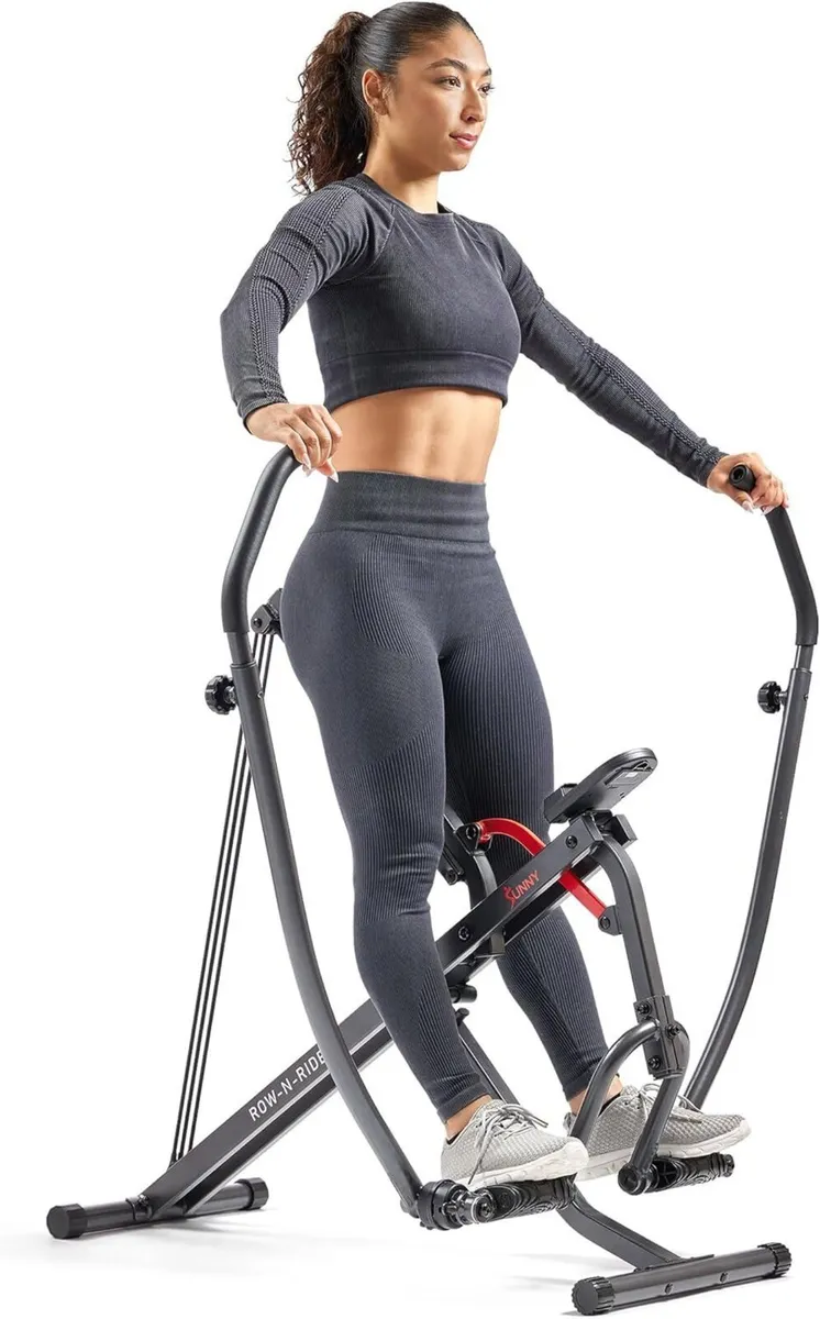 Row-N-Ride Squat Assist Trainer for Home Exercise - Image 1