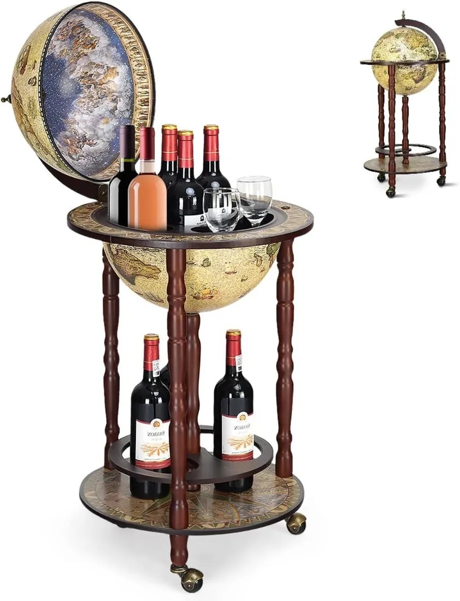 330MM 360MM Globe Drinks Cabinet Unique - Image 1