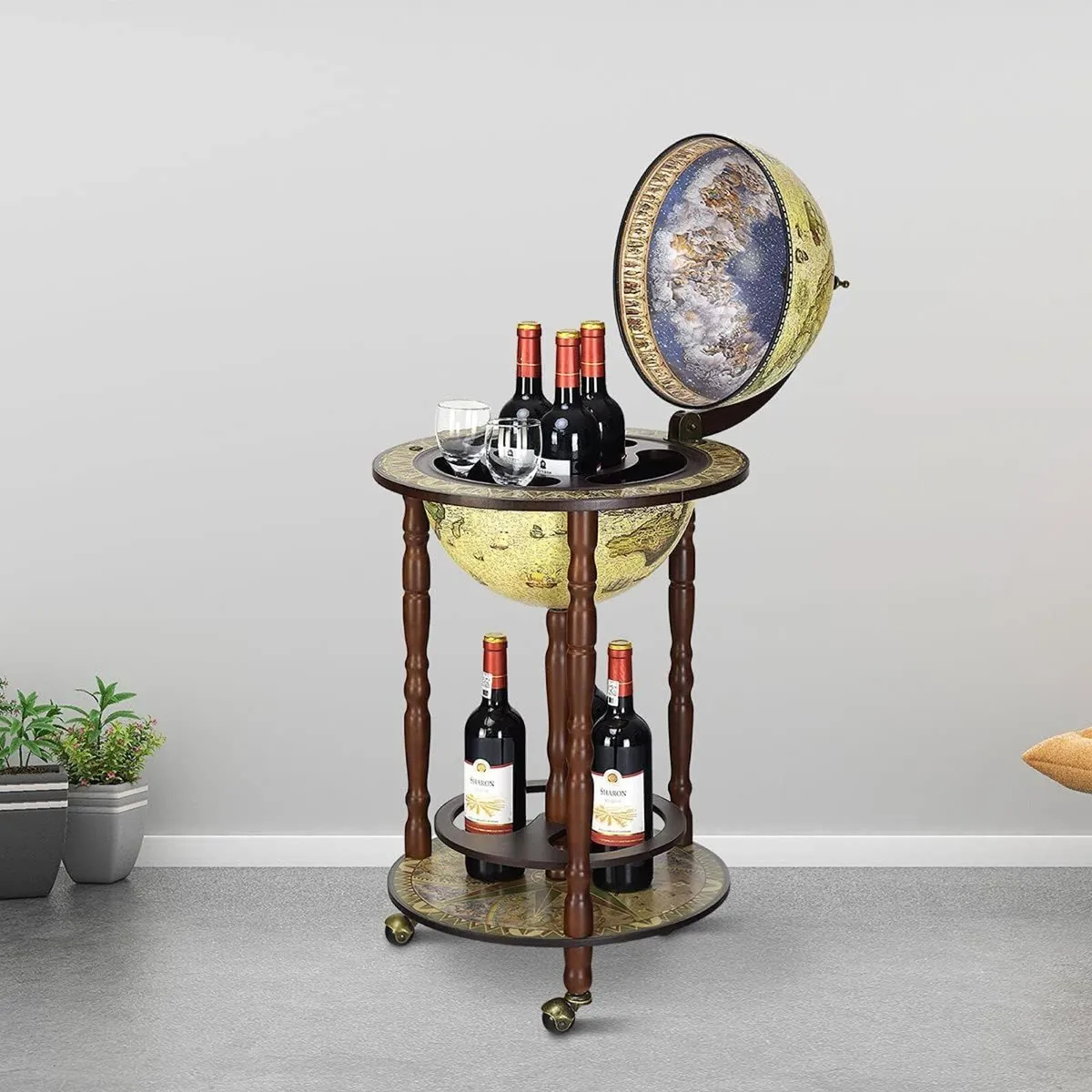 330MM 360MM Globe Drinks Cabinet Unique - Image 2