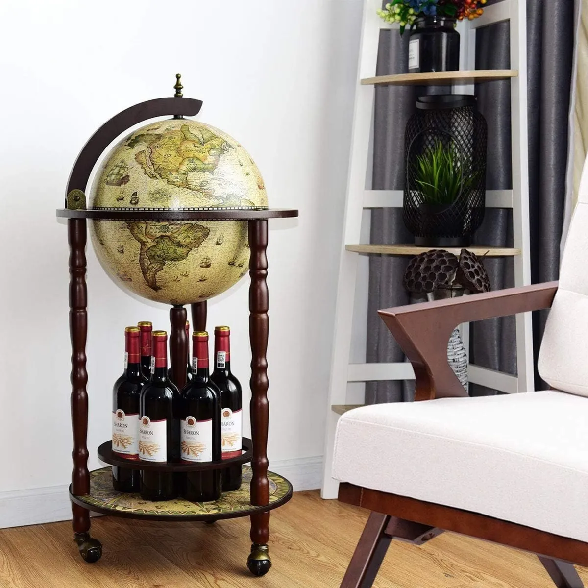 330MM 360MM Globe Drinks Cabinet Unique - Image 4