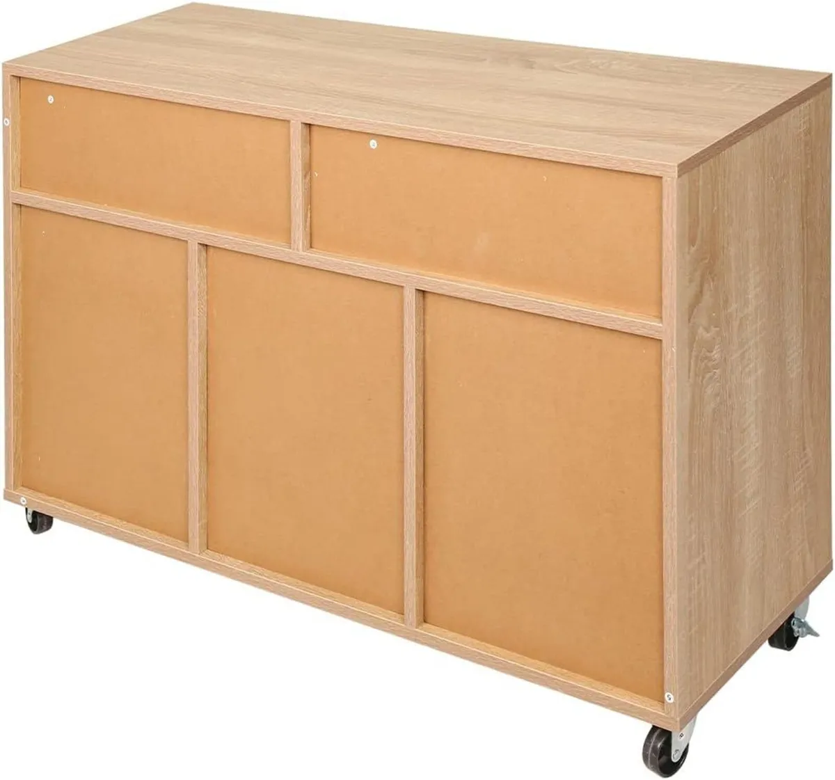 Multipurpose Printer Cabinet Wood with 3 Shelves 2 - Image 4