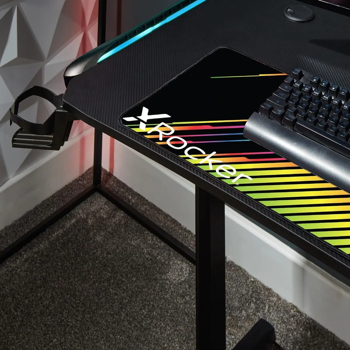 X Rocker Panther RGB Gaming Desk with Neo - Image 4