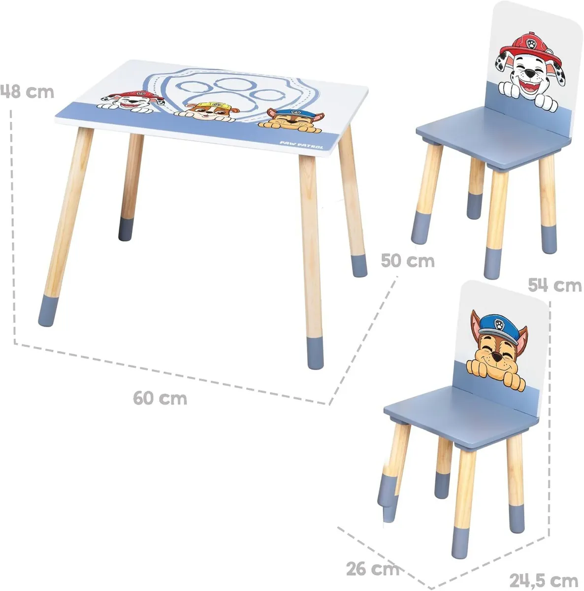 Kids' Seating Set 'paw Patrol' 2 Chairs - Image 3