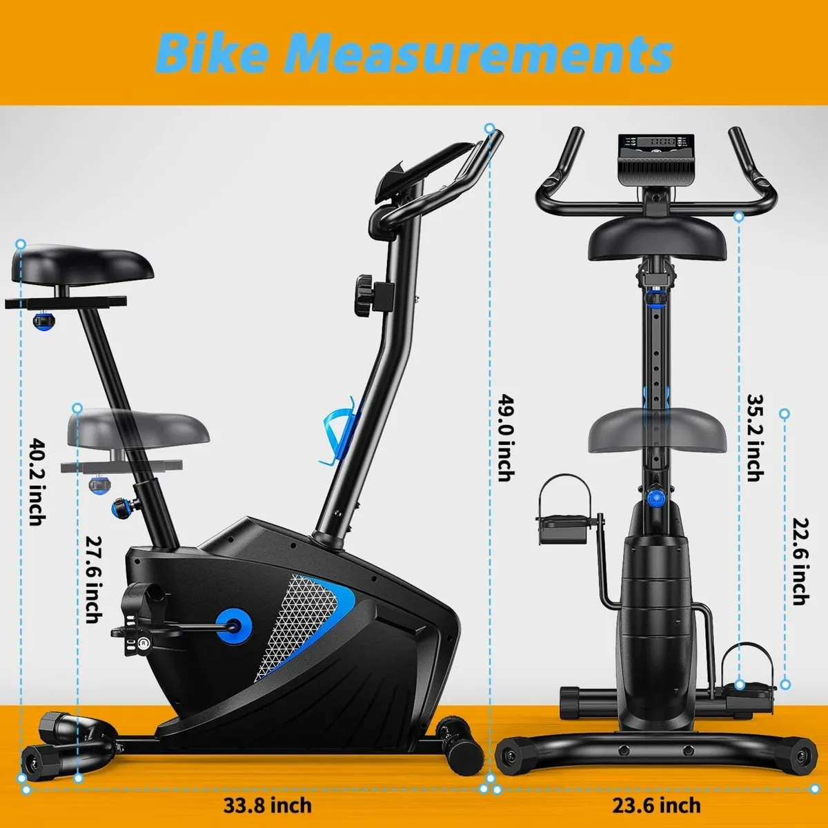 Exercise Bike Gym Workout Fitness Advanced Home - Image 3