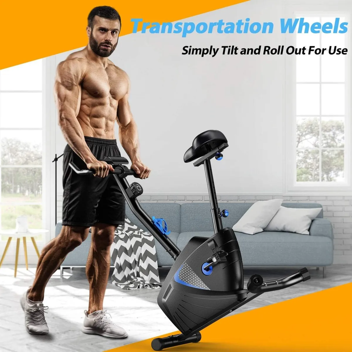 Exercise Bike Gym Workout Fitness Advanced Home - Image 4