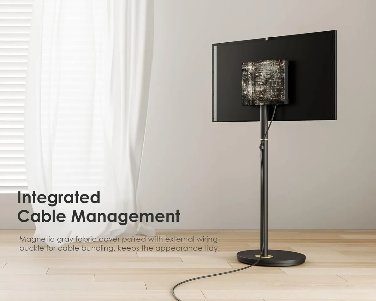 TV Floor Stand for 24-48 Inch Minimalism Corner - Image 4