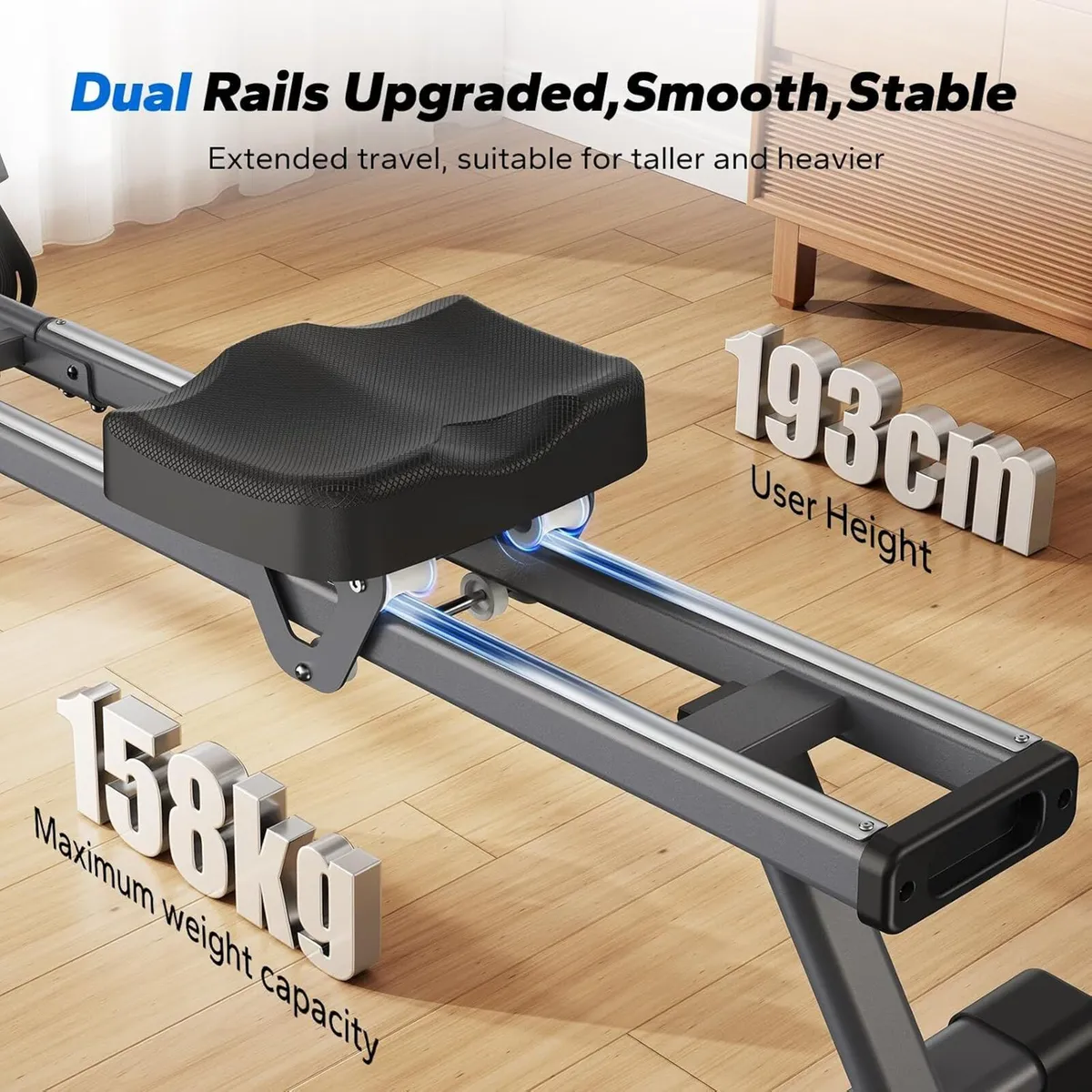 Rowing Machine for Home Gym 16 Resistance Levels - Image 3