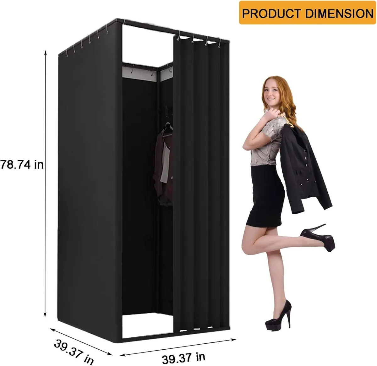 Portable Fitting Room for Clothing Store Mobile - Image 2