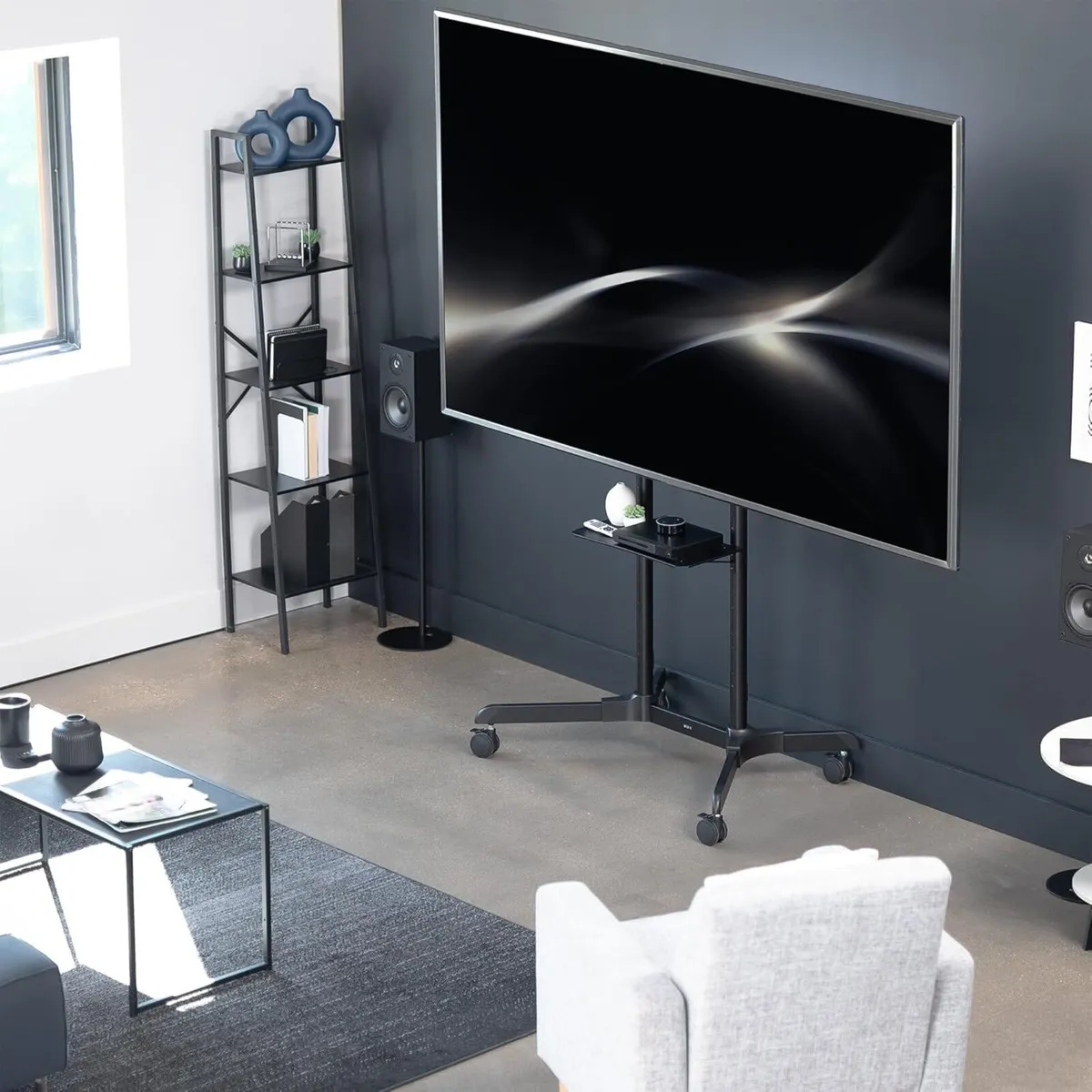 Mobile TV Cart for 55 to 100 Inch - Image 2