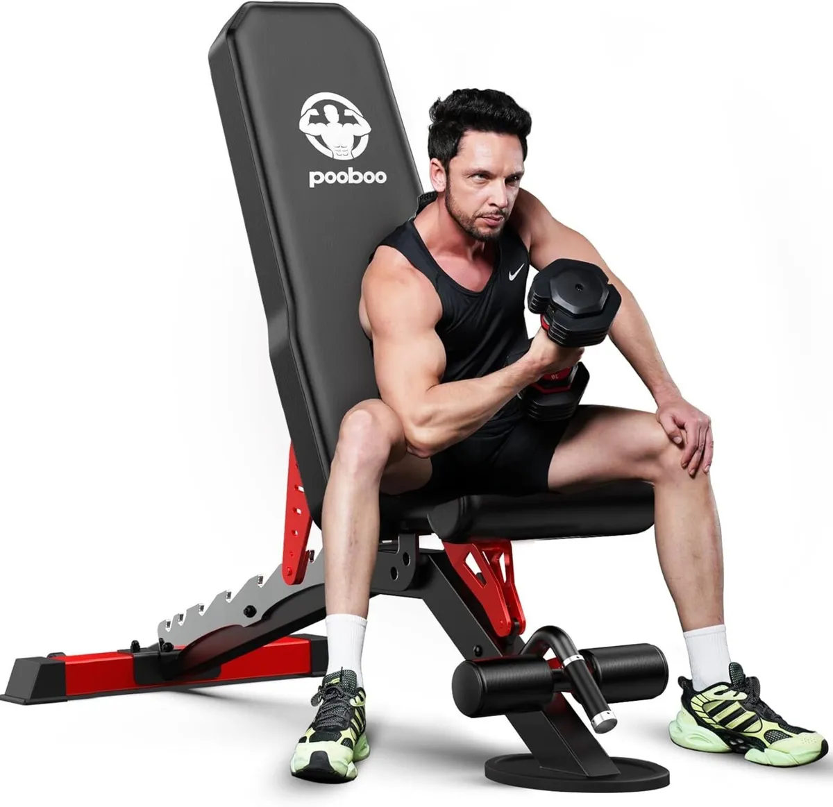 Weight Bench Adjustable Workout for Home 1500lbs - Image 1
