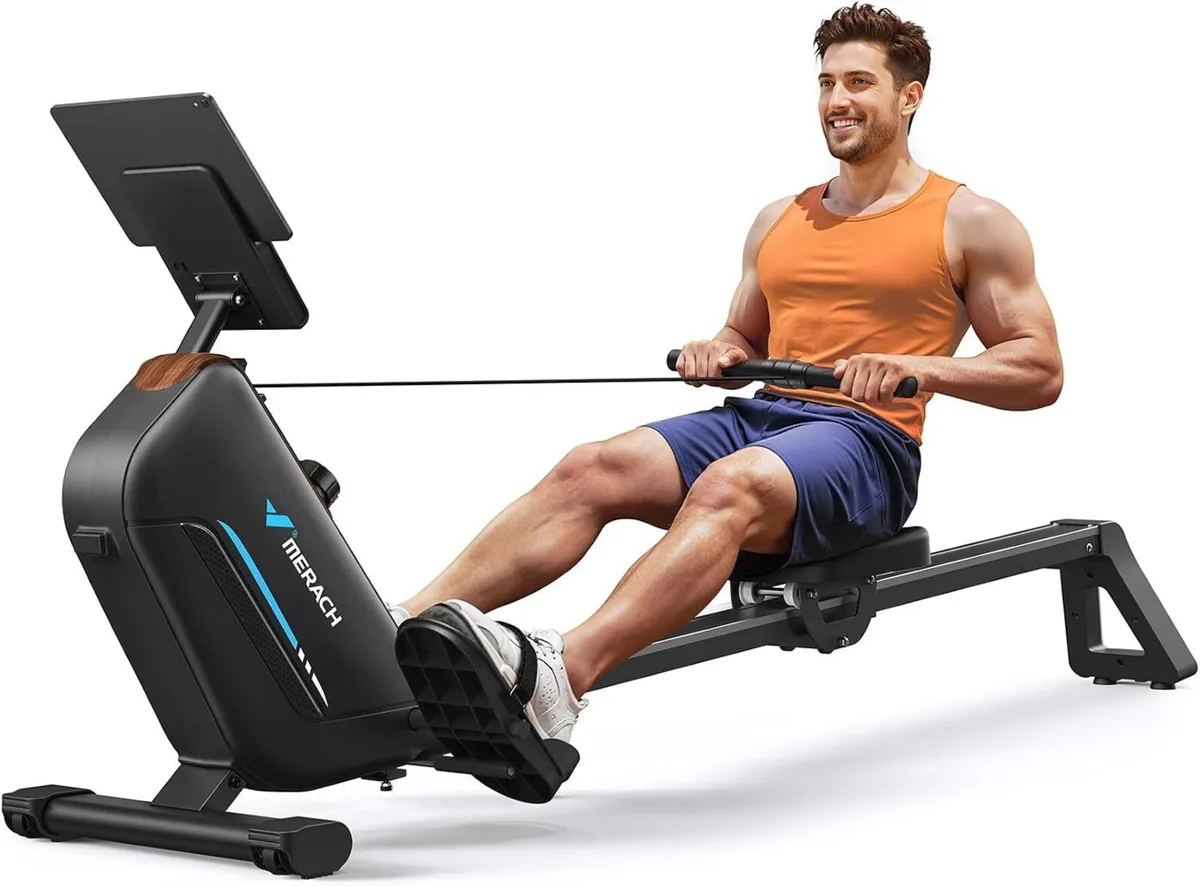 Rowing Machine for Home Magnetic Rower 40KG - Image 1
